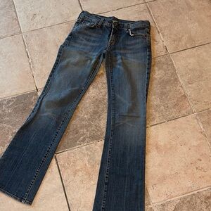 7 For All Mankind Indigo Boot Cut Jeans